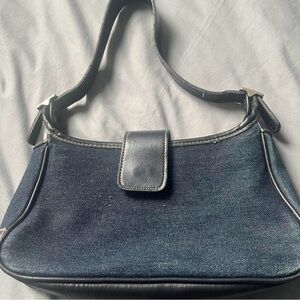 Elegant Denim Shoulder Bag